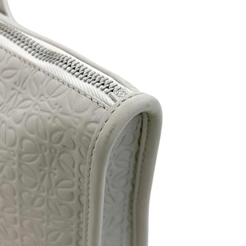 Loewe Business Bag White Repeat Anagram 358.23 L18